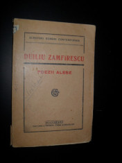 DUILIU ZAMFIRESCU - POEZII ALESE {1922} foto