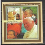 GUINEA BISSAU 2003 RELIGIE PAPA IOAN PAUL II COTA MICHEL 15 EURO