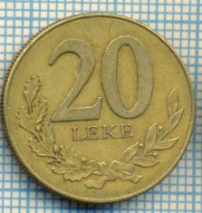 1463 MONEDA - ALBANIA(REPUBLIKA E SHQIPERISE) - 20 LEKE -anul 1996 -starea care se vede foto