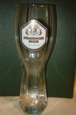 Pahar de bere STRAUBINGER WEISE 0,5L foto