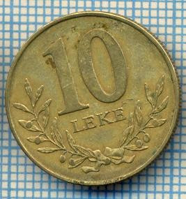 1466 MONEDA - ALBANIA(REPUBLIKA E SHQIPERISE) - 10 LEKE -anul 1996 -starea care se vede foto