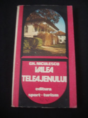 GH. NICULESCU - VALEA TELEAJENULUI (1981, contine harta) foto