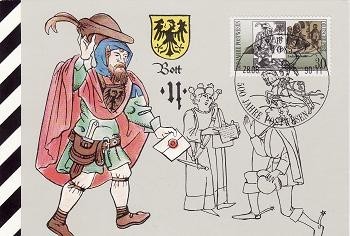 C1679 - Germania DDR carte maxima 1990 foto