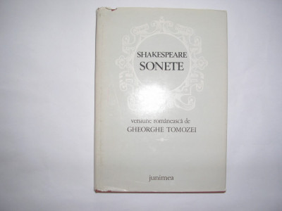 Sonete-W.Shakespeare ,RF5/1 foto