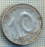 1471 MONEDA - GERMANIA( R.D.G.) - 10 PFENNIG -anul 1952 E -starea care se vede