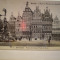 carte postala - Belgia - Anvers - Le Brabo si casa din piata centrala - 1936 - circulata