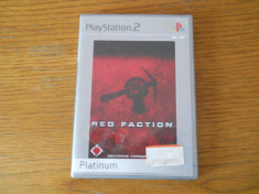 DVD PLAYSTATION 2 -- RED FACTION ( PLATINUM ) foto