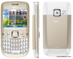 Nokia C3-00,stare foarte buna. telefonul are 2 ani,dar are slabe zgarieturi,abia vizibile foto