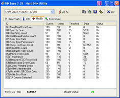 fara baduri hard disk 80 hdd desktop 120 gb Samsung + cablu ide foto