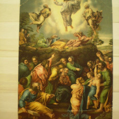Carte postala cu tematica religioasa : Transfigurarea - Germania - tipografia Stengel &amp;Co - Dresda - dupa 1920 - necirculata
