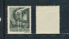 RFL ROMANIA 1945 Transilvania de Nord Posta Salajului timbru local 5P/1f foto