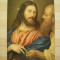 Carte postala cu tematica religioasa : Isus si vamesul - Germania - tipografia Stengel &amp;amp;Co - Dresda - 1939 - scrisa necirculata