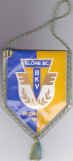 Fanion fotbal + insigna ELORE SC BKV Budapesta - Ungaria foto