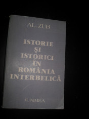 Istorie si istorici in Romania interbelica, Al Zub foto