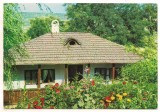 carte postala(ilustrata)-HUMULESTI-Bojdeuca lui Ion Creanga