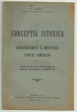 I.Ursu / CONCEPTIA ISTORICA - CARACTERIZAREA SI IMPARTIREA ISTORIEI ROMANILOR, editie 1924
