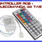 CONTROLLER RGB IR + TELECOMANDA 44 TASTE - PENTRU BANDA LED RGB 3528, 5050