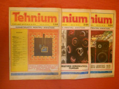 LOT REVISTE TEHNIUM DIN 1984 foto