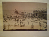 Carte postala - Bulgaria - plaja de la Varna - 1930 - circulata, Europa, Fotografie