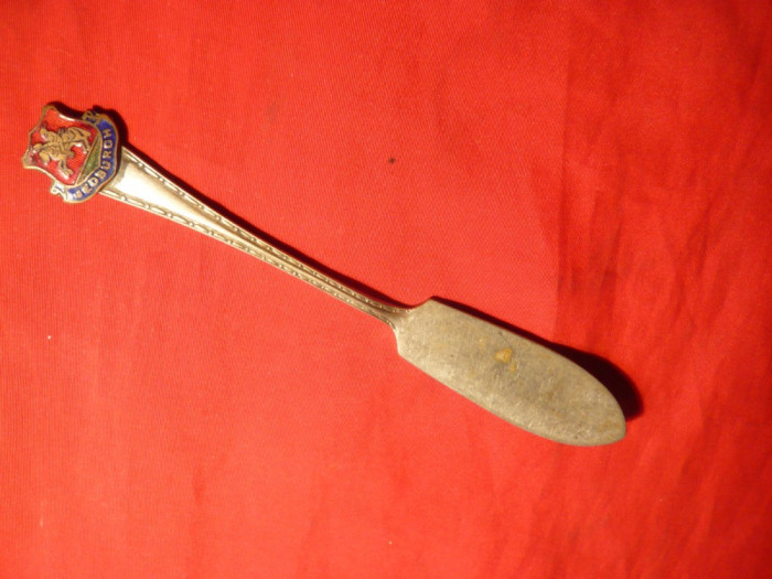 Cutit mic pt. unt ,marcaj Anglia -EPNS -metal argintat ,L= 14,5 cm