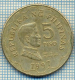 1500 MONEDA - FILIPINE(PILIPINAS -PHILIPPINES) - 5 PISO -anul 1997 -starea care se vede