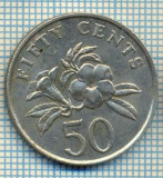 1502 MONEDA - SINGAPORE - 50 CENTS -anul 1988 -starea care se vede