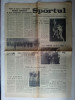 Ziarul Sportul 1974, Nr. 7649: Vizita lui Nicolae Ceaușescu la Brașov + Baloane de Aur (Scurt Istoric)