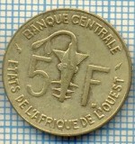 1483 MONEDA -STATELE AFRICII DE VEST(WEST AFRICAN STATES) - 5 FRANCS -anul 1992 -starea care se vede