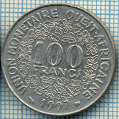 1482 MONEDA -STATELE AFRICII DE VEST(WEST AFRICAN STATES) - 100 FRANCS -anul 1997 -starea care se vede