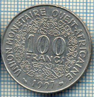 1482 MONEDA -STATELE AFRICII DE VEST(WEST AFRICAN STATES) - 100 FRANCS -anul 1997 -starea care se vede foto