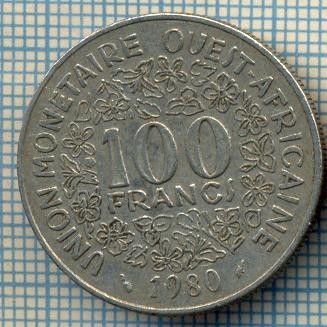 1481 MONEDA -STATELE AFRICII DE VEST(WEST AFRICAN STATES) - 100 FRANCS -anul 1980 -starea care se vede foto