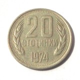 G2. BULGARIA 20 STOTINKI 1974 **, Europa