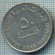 1511 MONEDA - EMIRATELE ARABE UNITE - 50 FILS -anul 1988 -starea care se vede