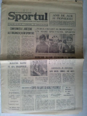 Ziarul Sportul Nr. 7787 / 15 iunie 1974 pag. 4 scurt articol &amp;quot; La Craiova si Petrosani cele mai importante meciuri ale etapei de maine&amp;quot; foto