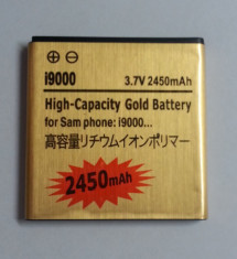 Baterie ( ACUMULATOR ) 2450 mAh Samsung Galaxy S i9000 SUBTIRE (nu necesita alt capac) foto