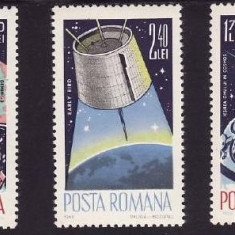 Romania 1965 - Cosmos,serie completa,neuzata