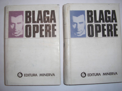 Lucia Blaga Opere vol1+2 Poezii antume/POEZII POSTUME,S6 foto