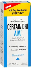 Certain Dri A.M. Roll-On 74ml - Impotriva Transpiratiei Excesive foto