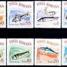 C2064 - Romania 1964 - Pesti de acvariu,serie completa,neuzata,nedantelata