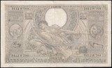 Belgia 100 franci 1938,18 cm x 11cm,100 roni,circulata,taxele postale zero,fotografia e de prezentare,detalii pe mesageria privata inainte de a licita, Europa