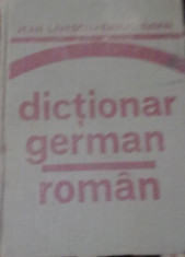 Dictionar German - Roman foto