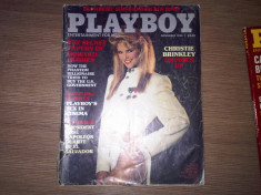 Revista Playboy America Noiembrie 1984 Revista rara de colectie. foto