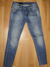 SUPER OFERTA !!! Blugi / Jeans dama PULL &amp;amp;amp; BEAR ,elastici,cu tur lasat,super frumosi,mar. 30, NOI !!! foto