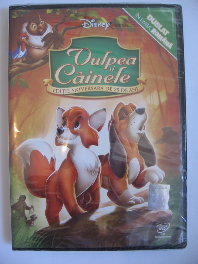 Cainele Si Vulpea DVD DISNEY "VULPEA SI CAINELE" DUBLAT IN ROMANA | arhiva Okazii.ro