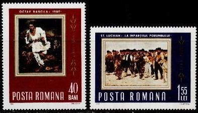 Romania 1967 - Rascoala 1907,serie completa neuzata foto