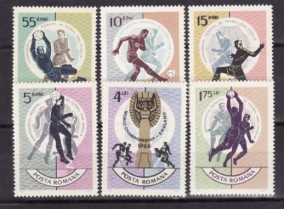 Romania 1966 - Fotbal,serie completa neuzata foto