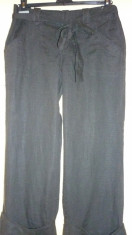 PANTALONI 3/4 DIN IN NEGRI /MARIMI 32/34 SI 40/ XS/S SI M /PRET REDUS ! foto