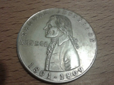 Moneda AMERICA, dolar SUA - dollar Thomas Jefferson foto