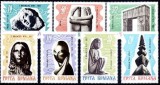 C53 - Romania 1967 - Brancusi,serie completa neuzata