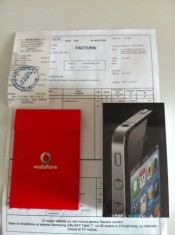 ***OFERTA*** iPhone 4 NOU*** SIGILAT*** 8G*** Garantie 24 luni*** Factura+Bon Vodafone! foto